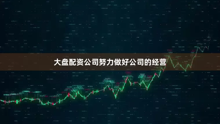 大盘配资公司努力做好公司的经营